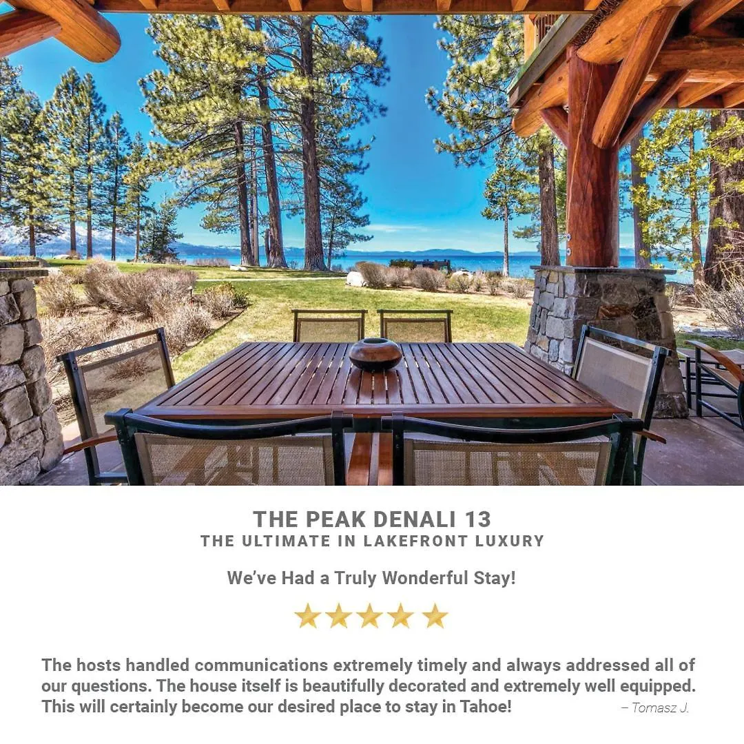 The Peak Denali 13 - The Ultimate In Lakefront Luxury 南太浩湖 美国